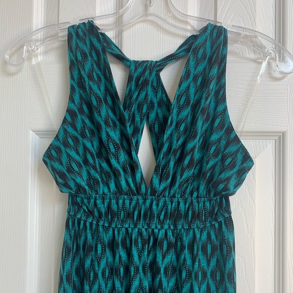 Turquoise Maxi Dress - Picture 1 of 4